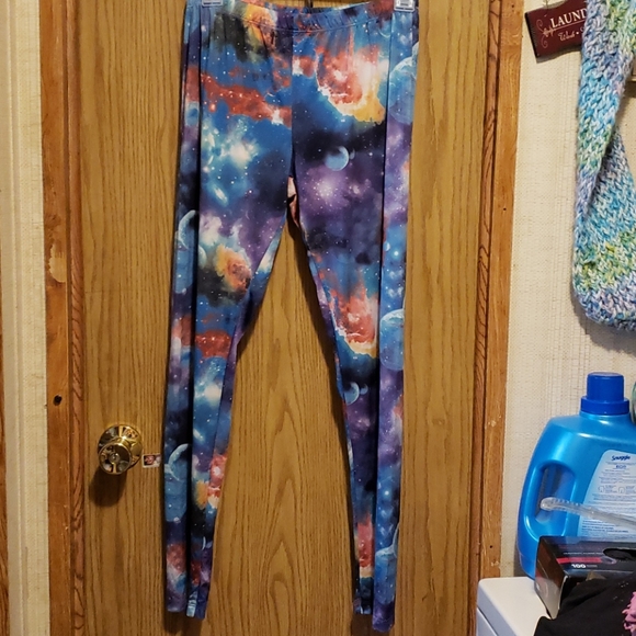 Derek Heart Other - Derek ❤ Heart galaxy print leggings gently used